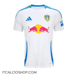 Leeds United Prima Maglia 2024-25 Manica Corta